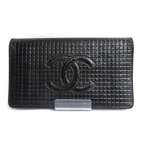 Chanel Micro Chocolate Bar Coco Mark Long Wallet 